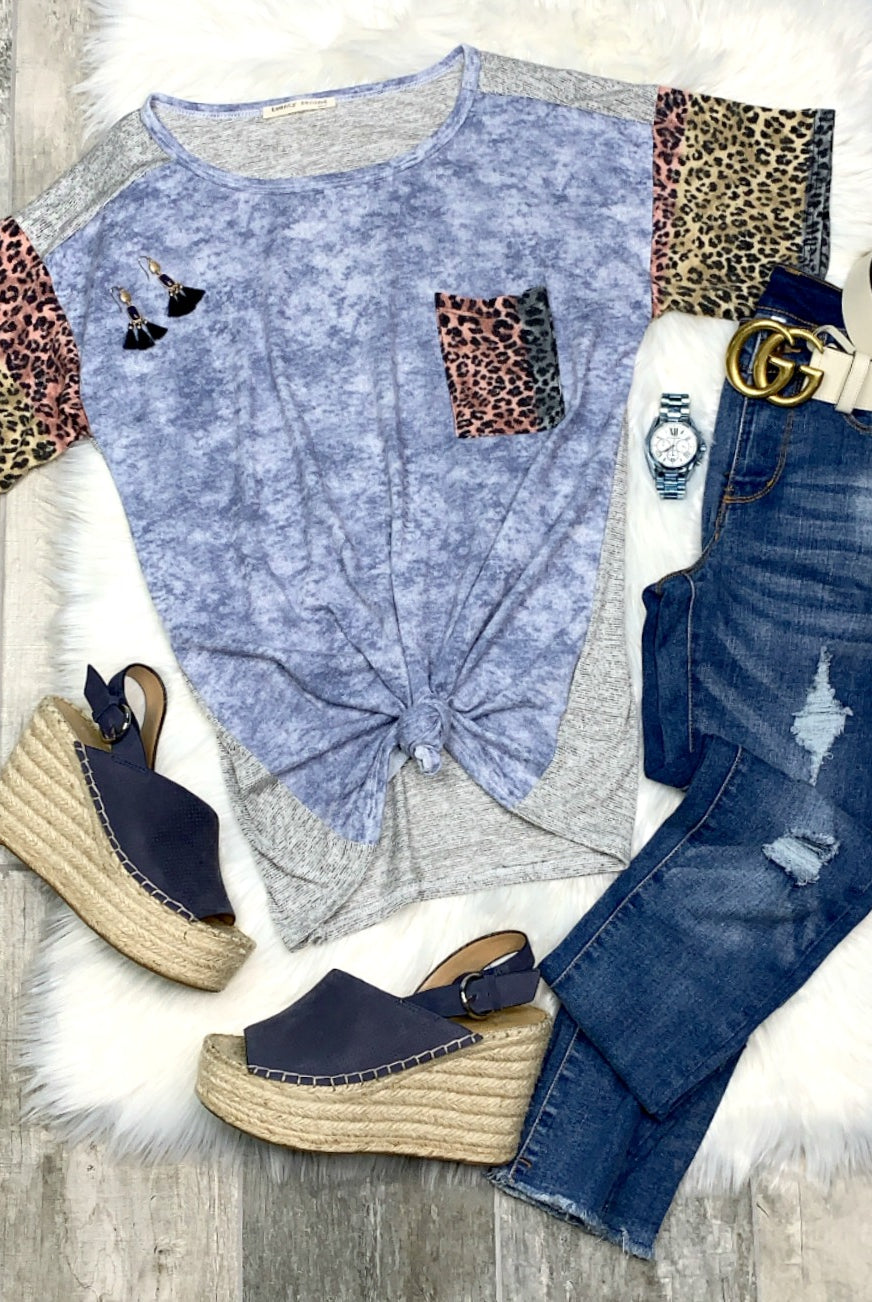 Tye Dye Leopard Print Top-Top-privityboutique-Privity Boutique, Women’s Fashion Boutique in Mesa, Arizona