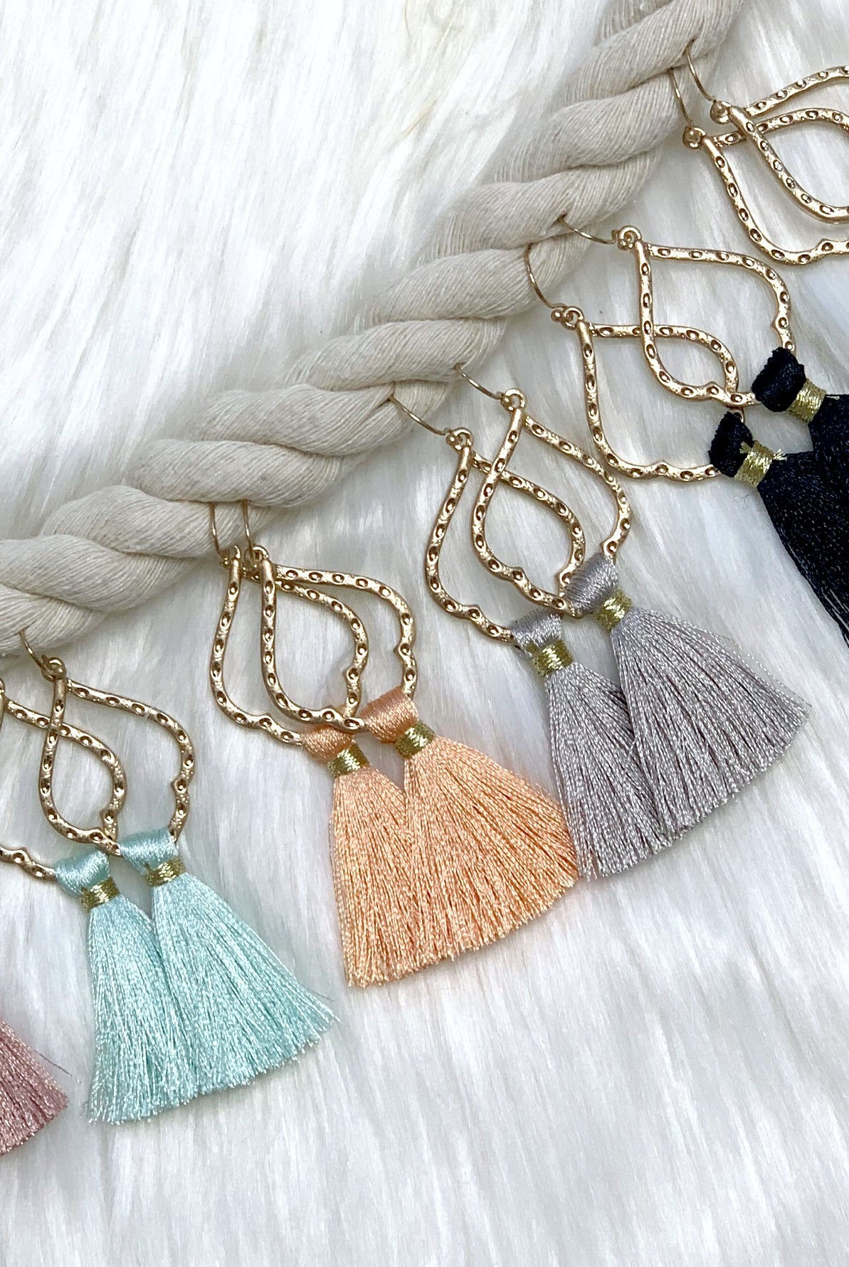 Across the Room Tassel Earrings - Multiple Colors-earrings-privityboutique.com-Privity Boutique, Women’s Fashion Boutique in Mesa, Arizona