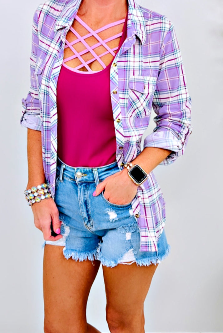 Everyday Basic Ribbed Racerback Tank - Berry-racerback tank top-privityboutique-Privity Boutique, Women’s Fashion Boutique in Mesa, Arizona