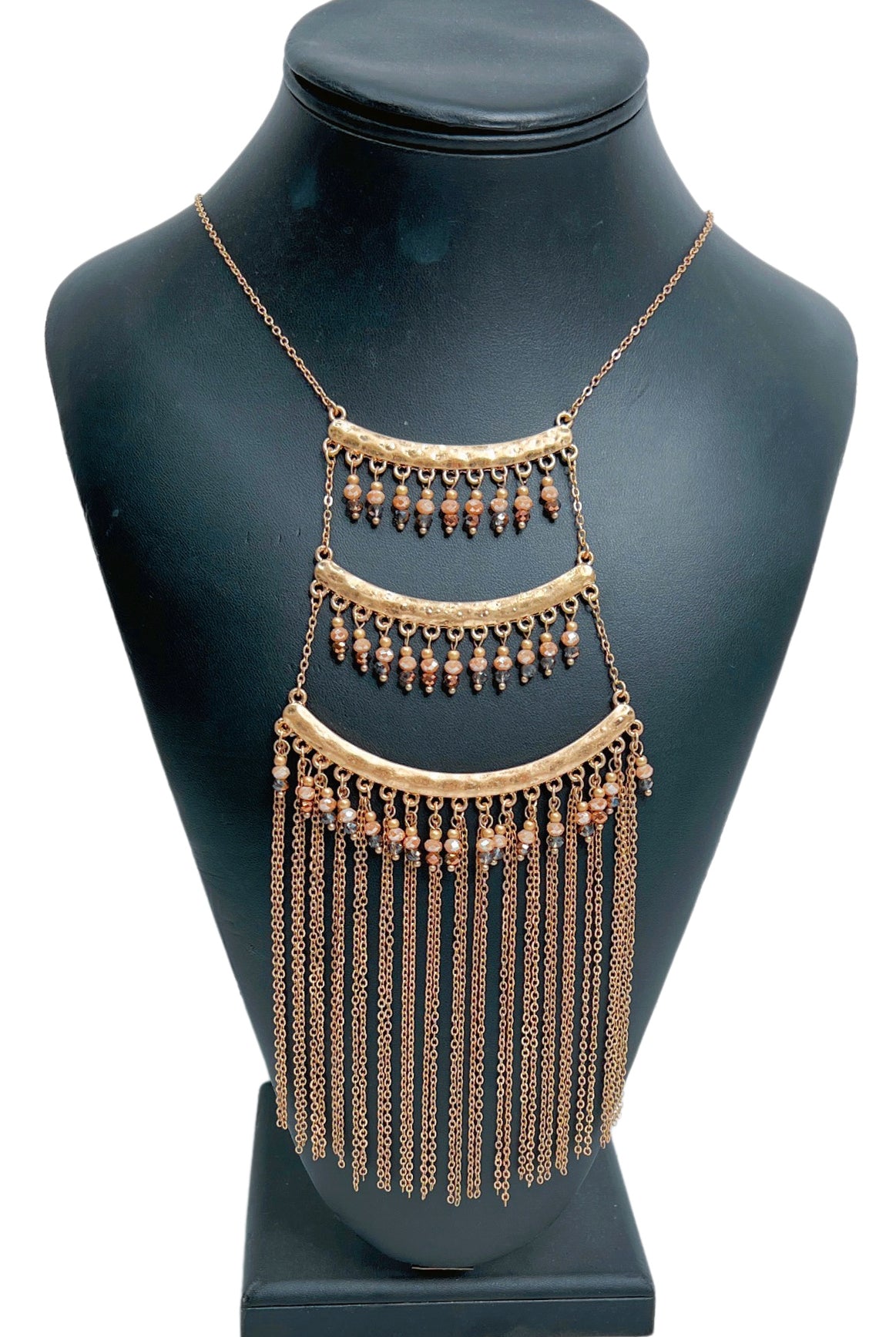 Dangling In My Dreams Necklace - Mocha-privityboutique-Privity Boutique, Women’s Fashion Boutique in Mesa, Arizona