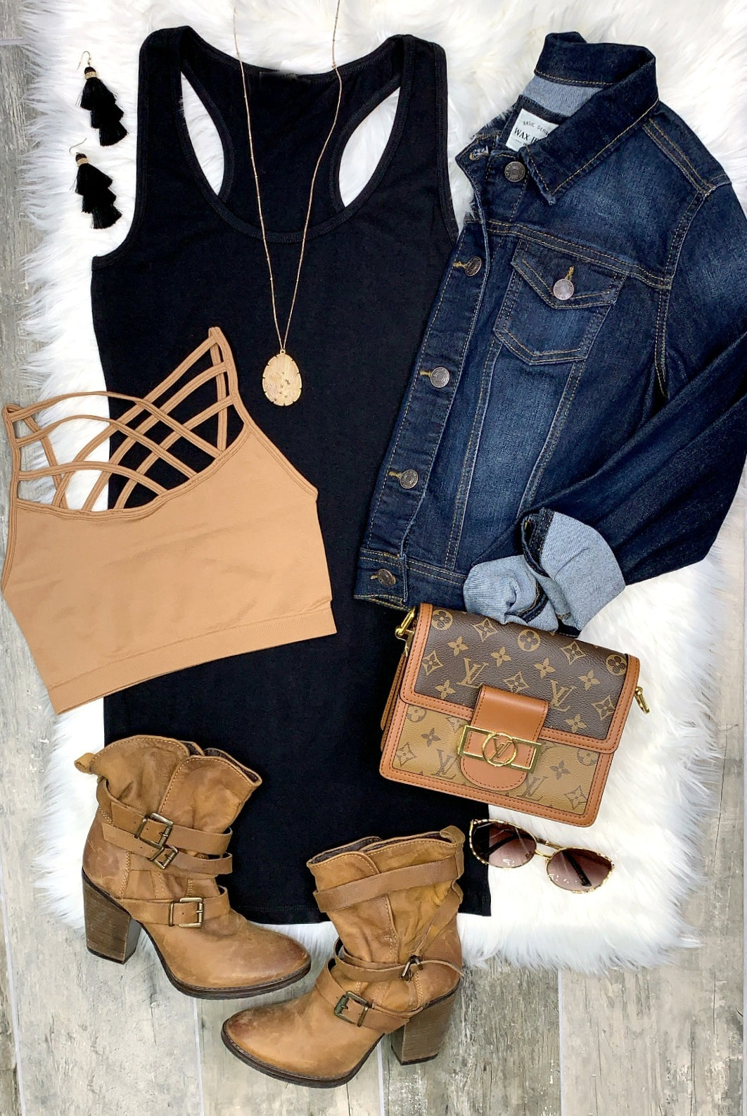 Basic Tank Dress: Black-Top-privityboutique-Privity Boutique, Women’s Fashion Boutique in Mesa, Arizona