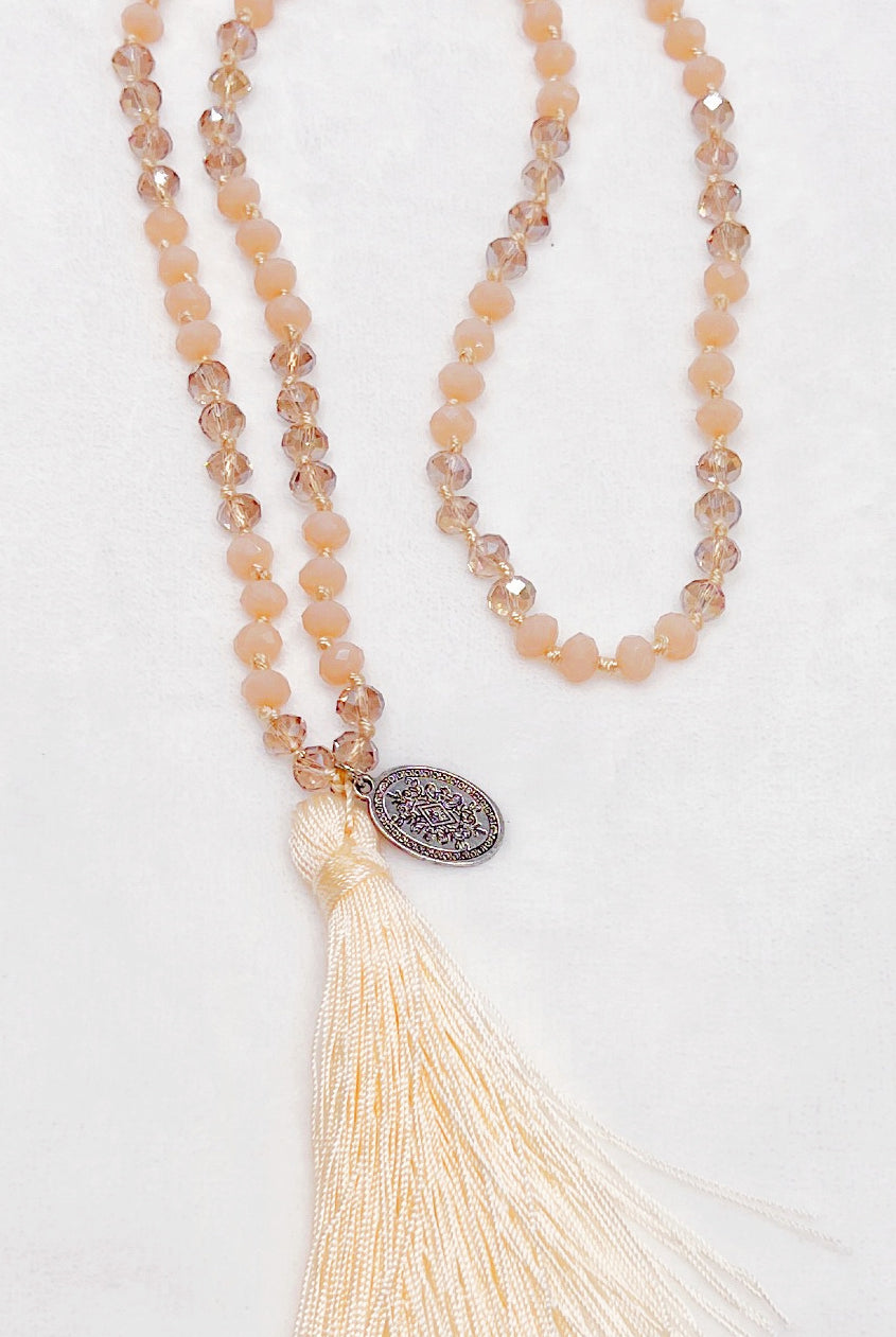 Beaded Beauty Tassel Necklace-privityboutique-Privity Boutique, Women’s Fashion Boutique in Mesa, Arizona