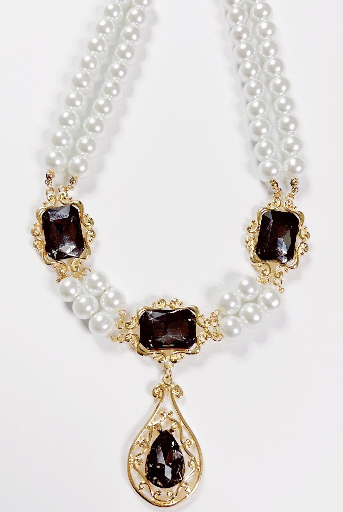 Prettiest In Pearls Necklace-bubble necklace-privityboutique.com-Privity Boutique, Women’s Fashion Boutique in Mesa, Arizona