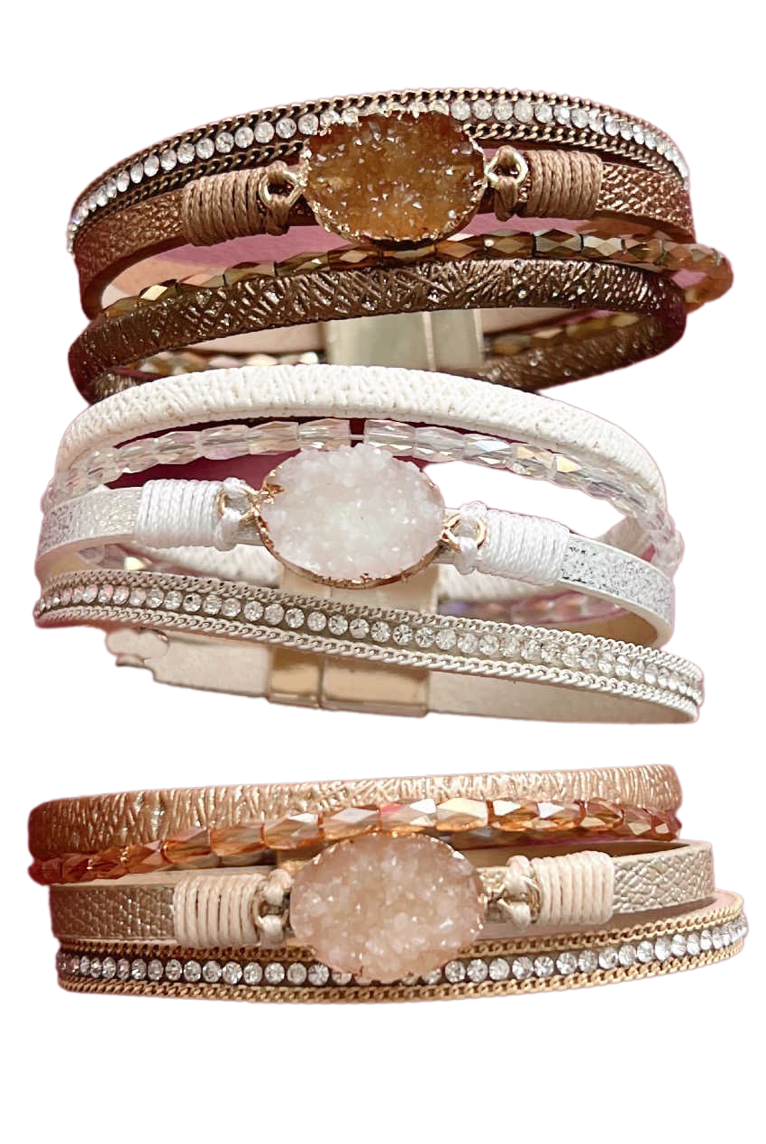 Rock Candy Bracelet - Multiple Colors-Bracelets-privityboutique-Privity Boutique, Women’s Fashion Boutique in Mesa, Arizona