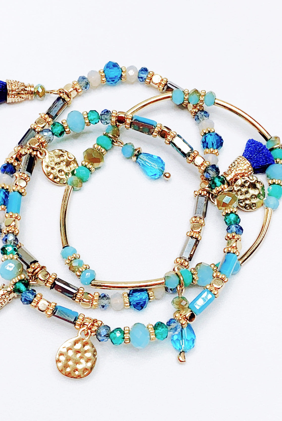 Beauty Within Blue Bracelet-bracelet-privityboutique.com-Privity Boutique, Women’s Fashion Boutique in Mesa, Arizona