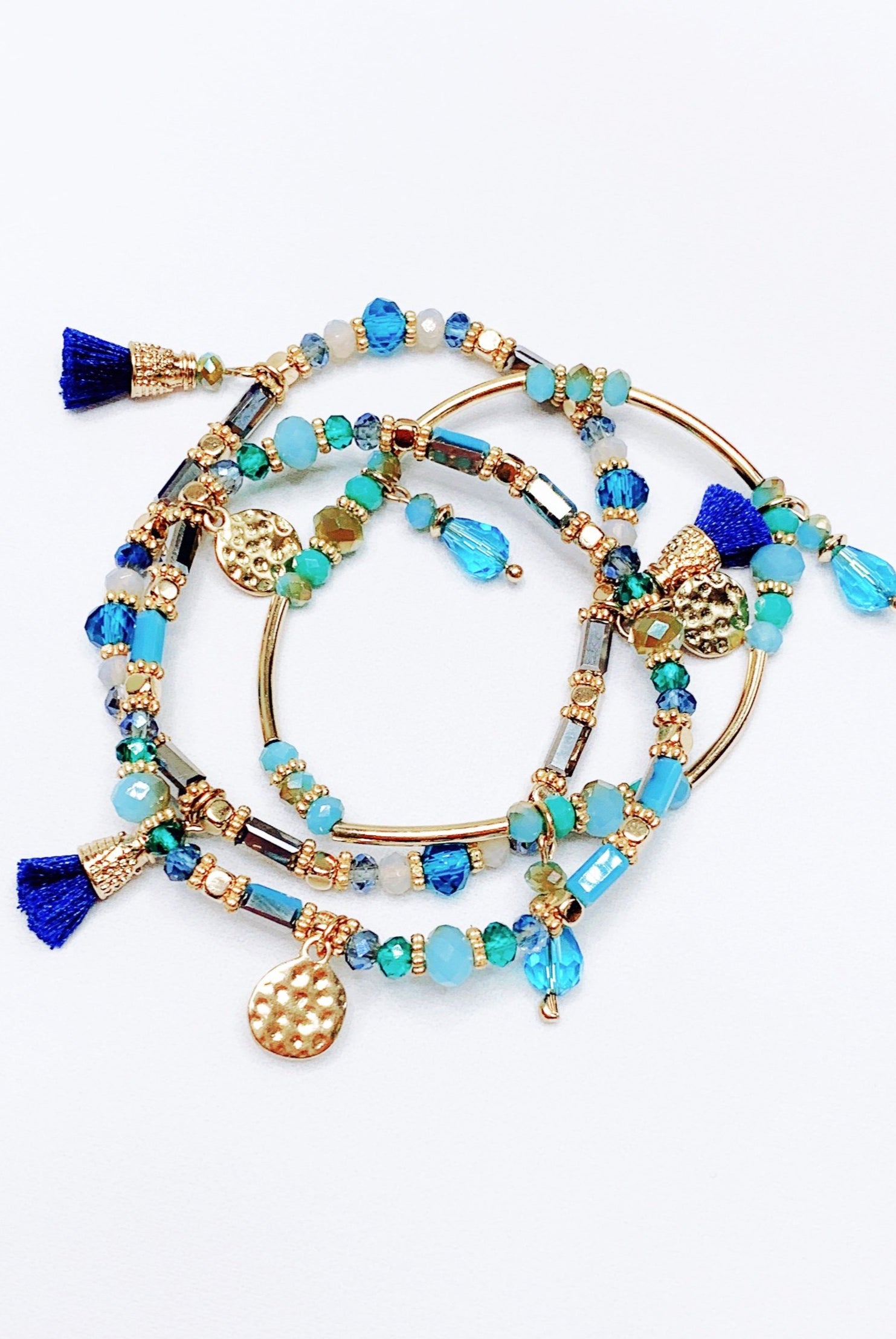 Beauty Within Blue Bracelet-bracelet-privityboutique.com-Privity Boutique, Women’s Fashion Boutique in Mesa, Arizona