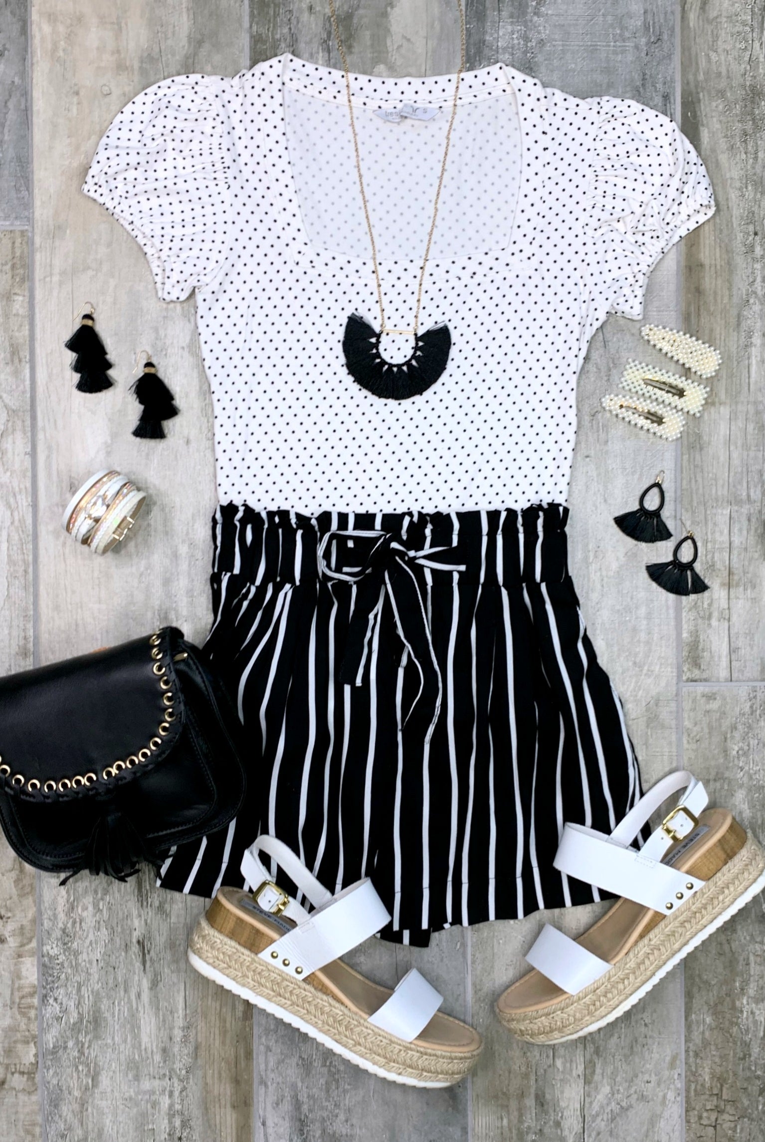 Take Notes Shorts - Black-Dress-privityboutique.com-Privity Boutique, Women’s Fashion Boutique in Mesa, Arizona