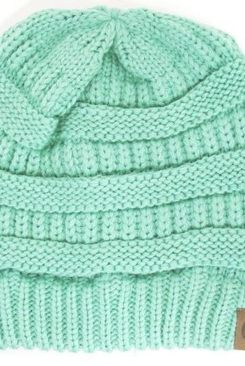 Slouchy Melange Knit Beanie: Multiple Colors-privityboutique-Privity Boutique, Women’s Fashion Boutique in Mesa, Arizona