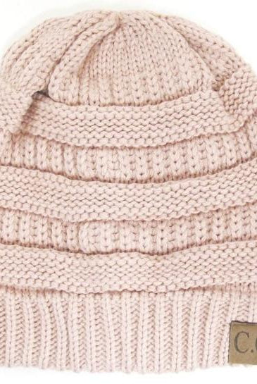 Slouchy Melange Knit Beanie: Multiple Colors-privityboutique-Privity Boutique, Women’s Fashion Boutique in Mesa, Arizona