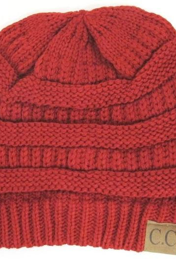 Slouchy Melange Knit Beanie: Multiple Colors-privityboutique-Privity Boutique, Women’s Fashion Boutique in Mesa, Arizona
