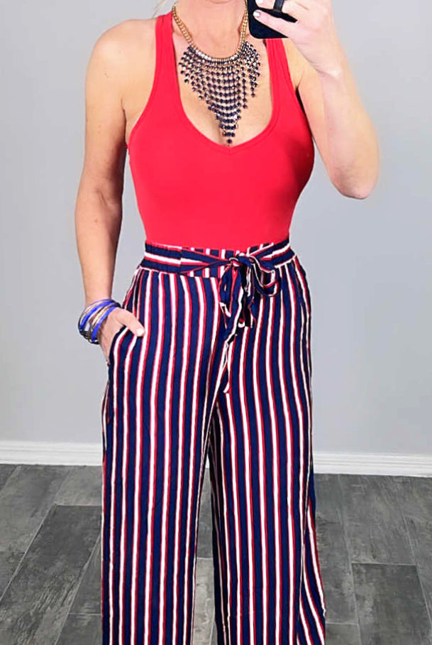 Take The Lead Pants - Navy-palazzo-privityboutique.com-Privity Boutique, Women’s Fashion Boutique in Mesa, Arizona