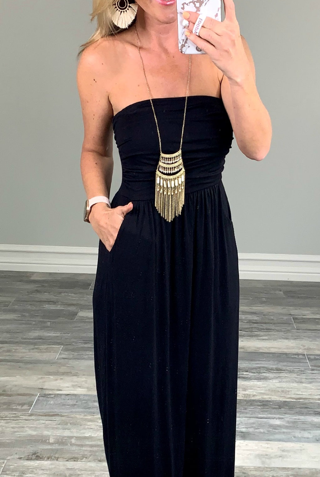 Your so Classic Pocket Maxi Dress-Dress-privityboutique.com-Privity Boutique, Women’s Fashion Boutique in Mesa, Arizona