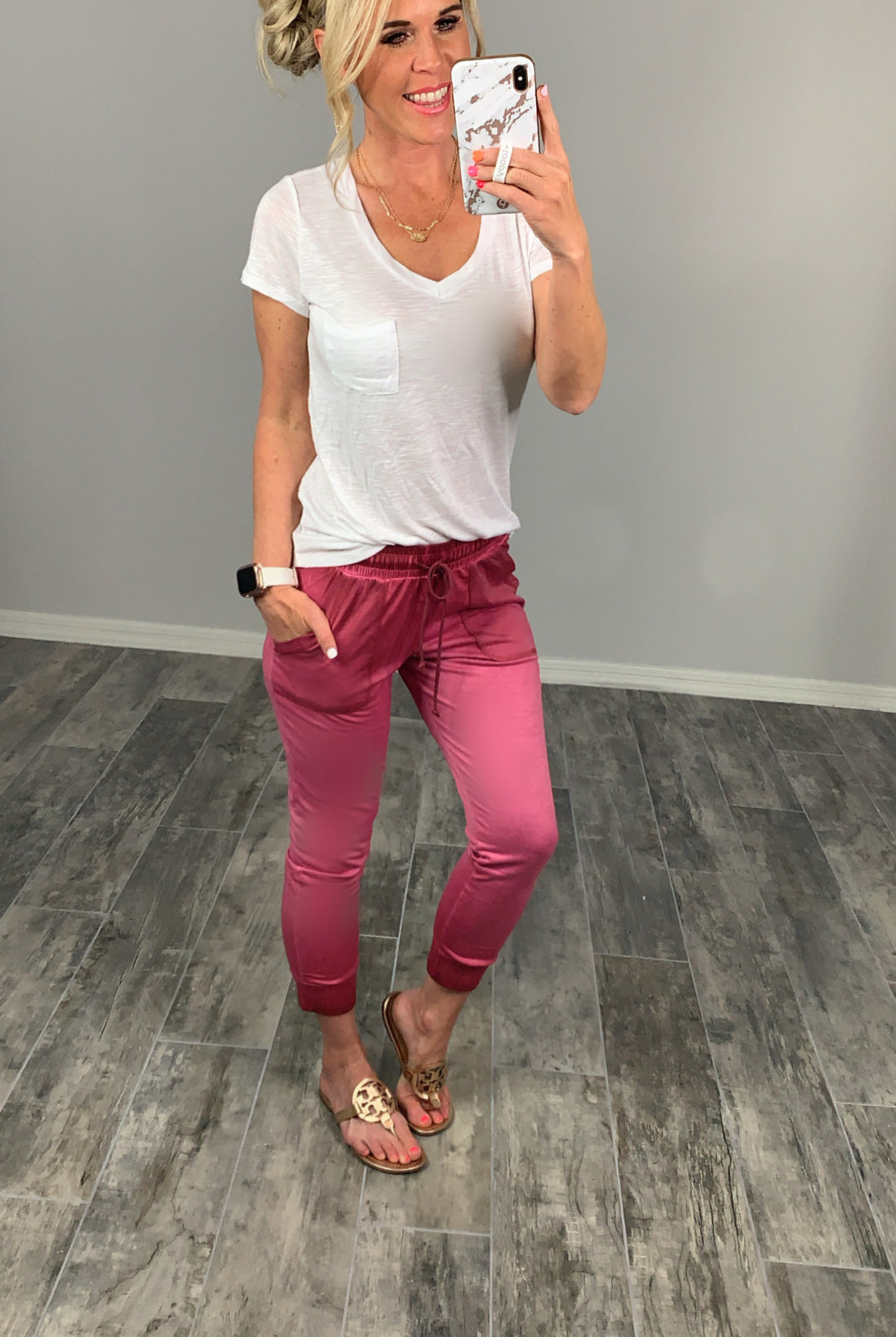 Ombre Cropped Joggers-joggers-privityboutique.com-Privity Boutique, Women’s Fashion Boutique in Mesa, Arizona