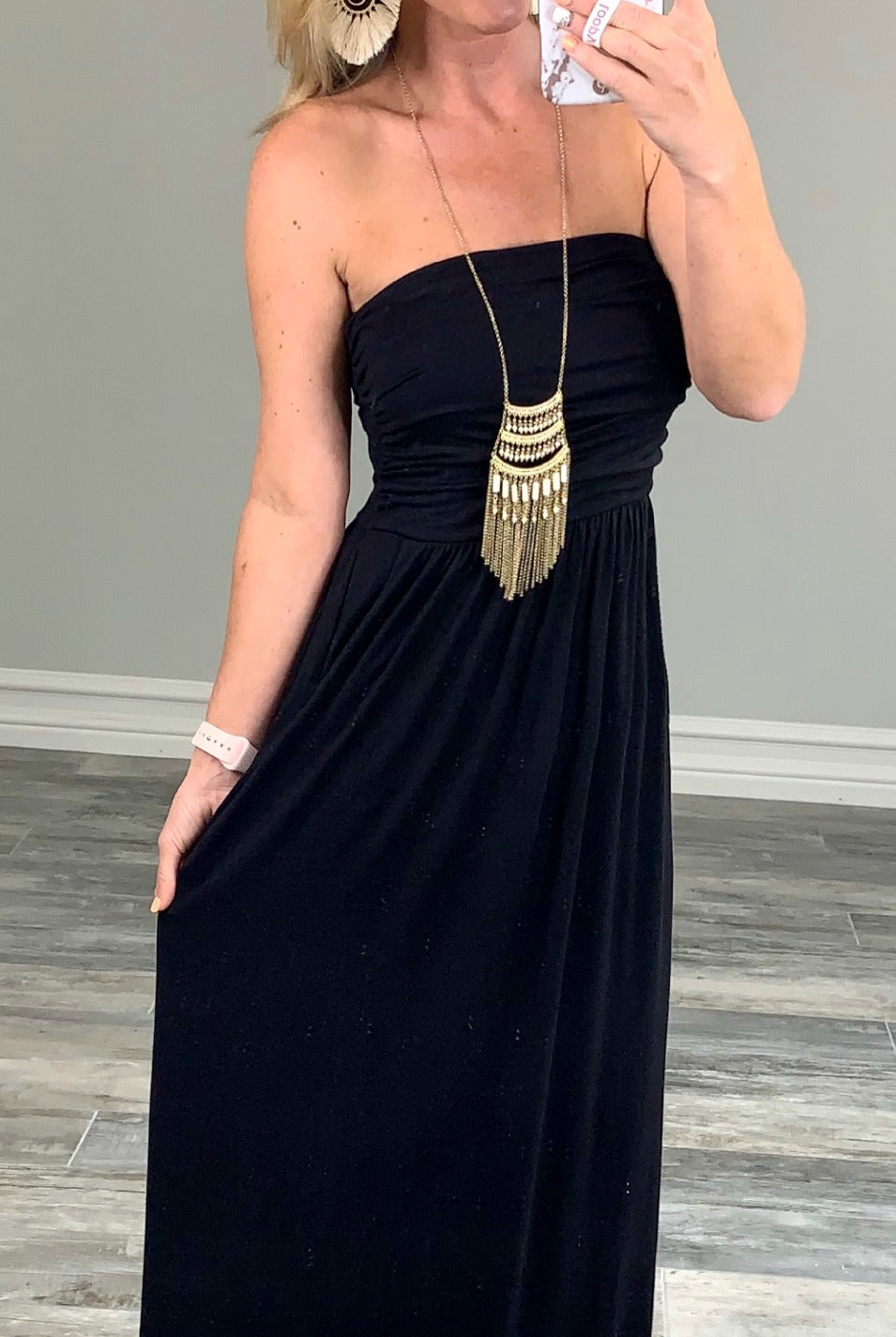 Your so Classic Pocket Maxi Dress-Dress-privityboutique.com-Privity Boutique, Women’s Fashion Boutique in Mesa, Arizona