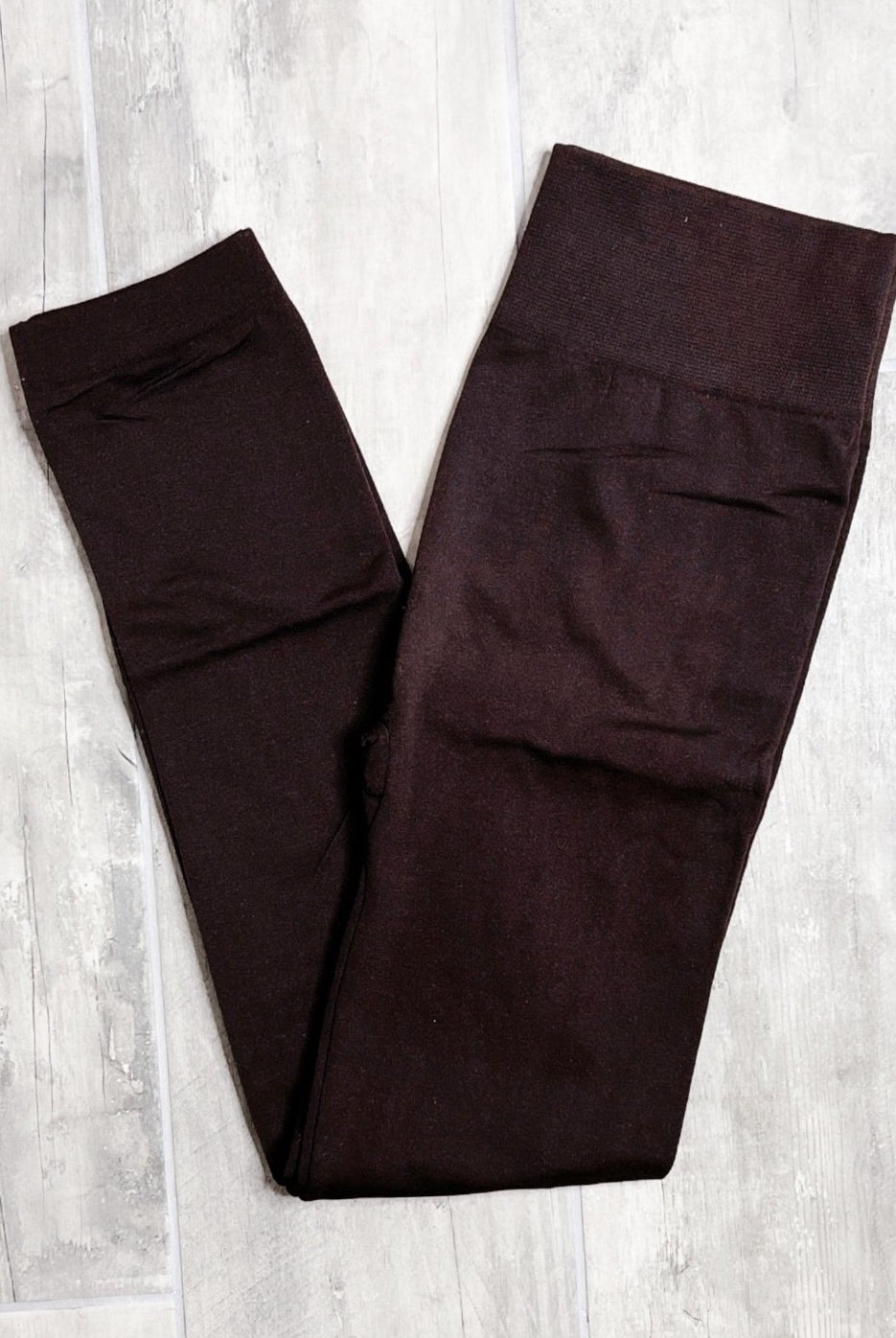 Must Have Fleece Lined Leggings: Brown-Leggings-privityboutique.com-Privity Boutique, Women’s Fashion Boutique in Mesa, Arizona
