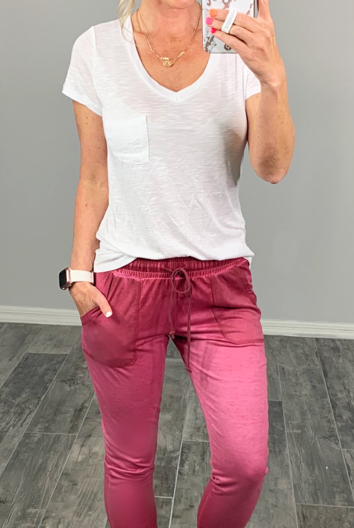 Ombre Cropped Joggers-joggers-privityboutique.com-Privity Boutique, Women’s Fashion Boutique in Mesa, Arizona