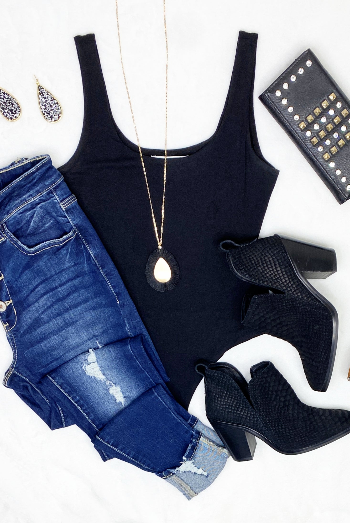 Ready For Anything Bodysuit - Black-Top-privityboutique.com-Privity Boutique, Women’s Fashion Boutique in Mesa, Arizona