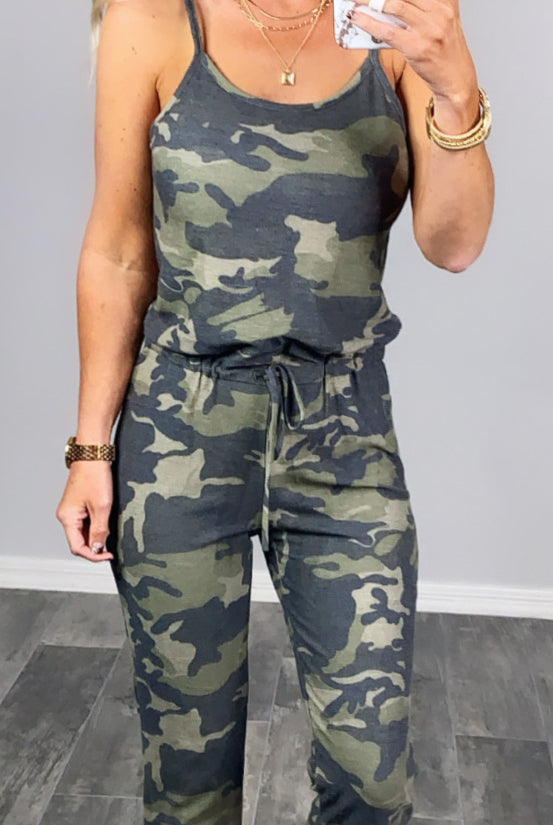Camo Crush Jumpsuit-Jumpsuits-privityboutique.com-Privity Boutique, Women’s Fashion Boutique in Mesa, Arizona