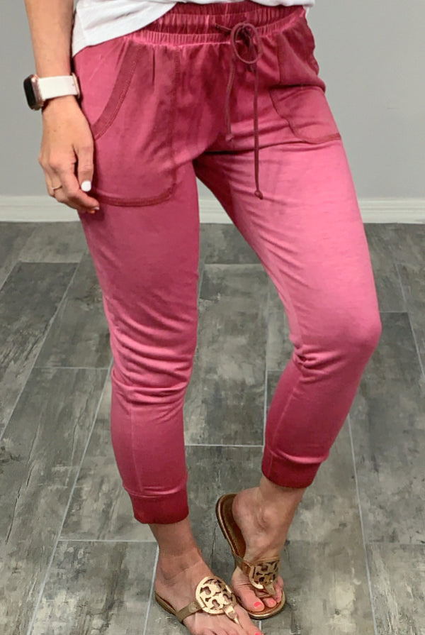 Ombre Cropped Joggers-joggers-privityboutique.com-Privity Boutique, Women’s Fashion Boutique in Mesa, Arizona