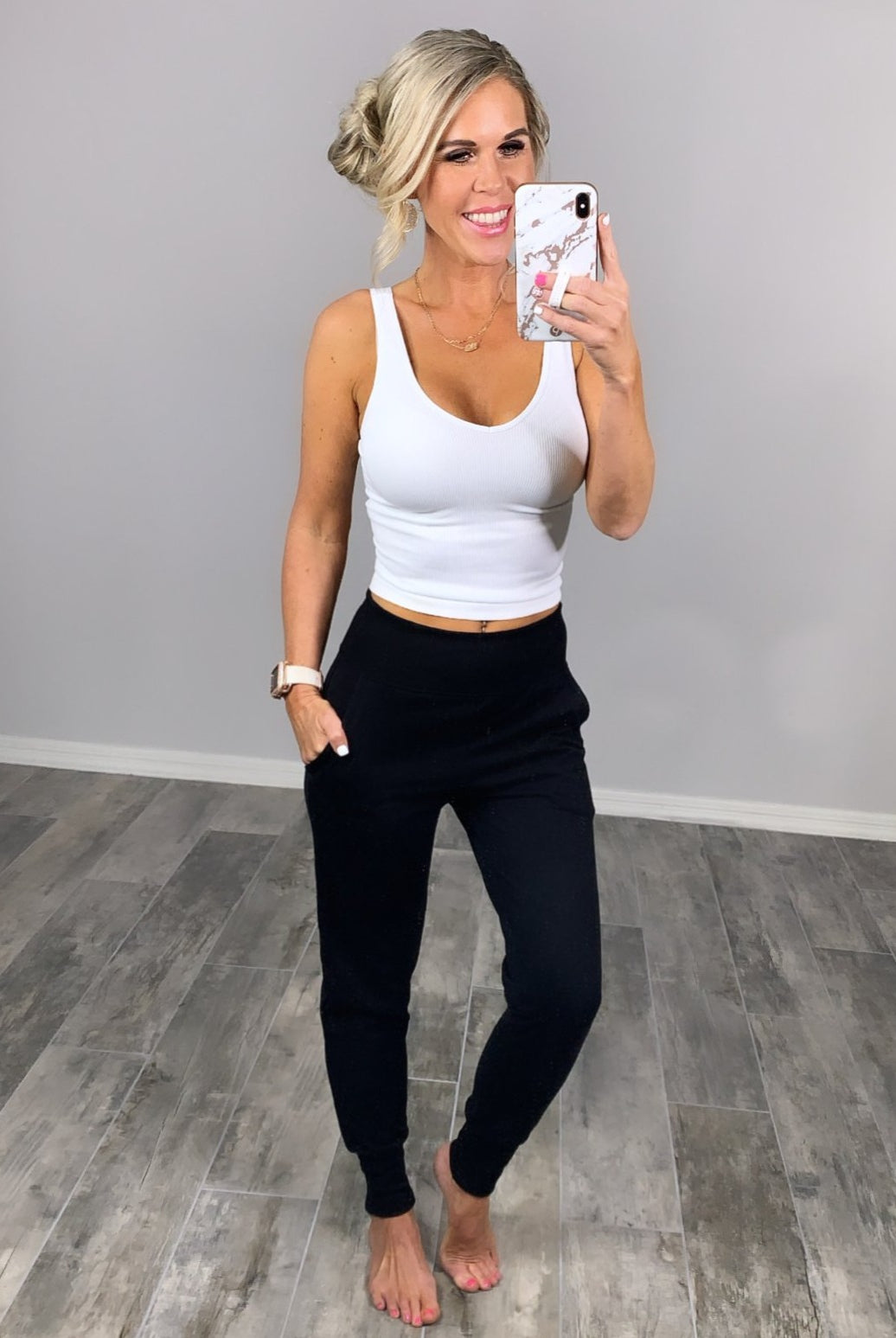 Lounging Around Joggers - Black-joggers-privityboutique.com-Privity Boutique, Women’s Fashion Boutique in Mesa, Arizona