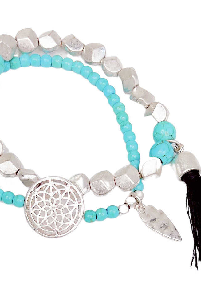 Feather & Free Bracelet-bracelet-privityboutique.com-Privity Boutique, Women’s Fashion Boutique in Mesa, Arizona