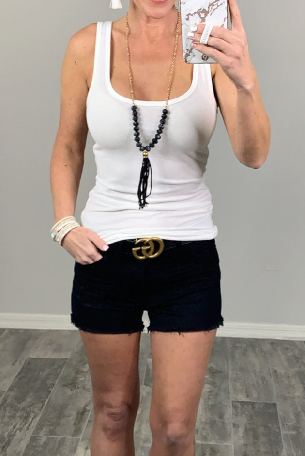 Under the Radar Black Shorts-shorts-privityboutique.com-Privity Boutique, Women’s Fashion Boutique in Mesa, Arizona