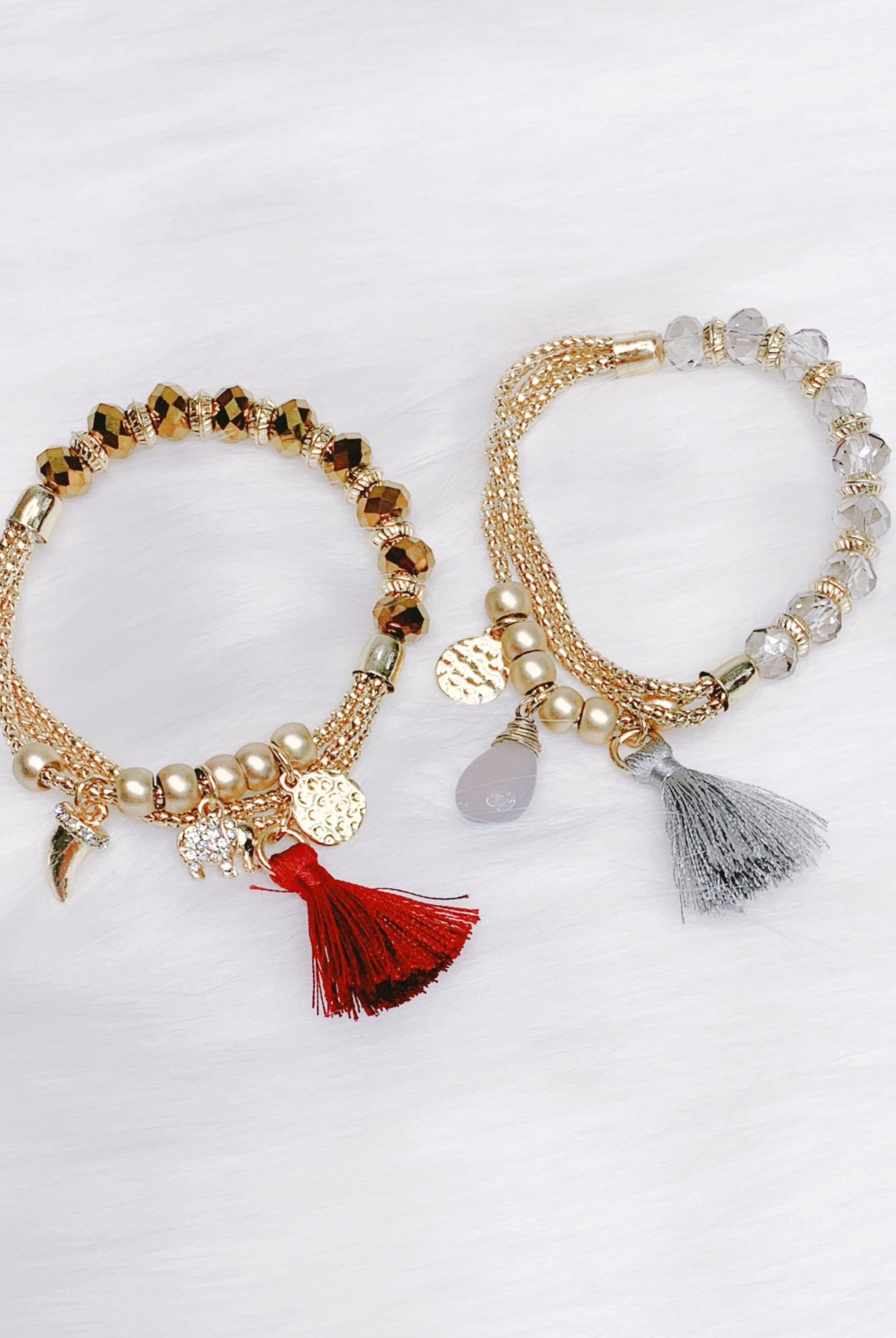 Beaded Tassel Bracelet-bracelet-privityboutique-Privity Boutique, Women’s Fashion Boutique in Mesa, Arizona