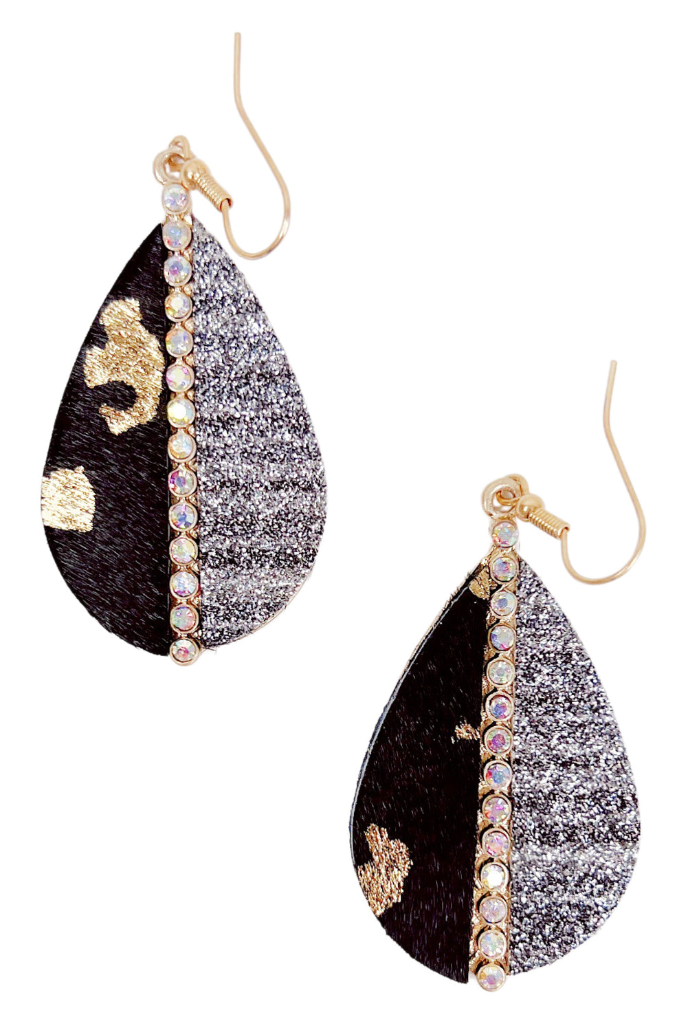 Leopard Glam Earrings-earrings-privityboutique-Privity Boutique, Women’s Fashion Boutique in Mesa, Arizona