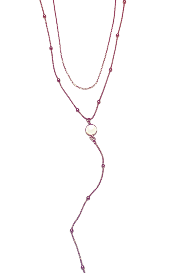 Rose Gold Drop Necklace-statement necklace-privityboutique.com-Privity Boutique, Women’s Fashion Boutique in Mesa, Arizona