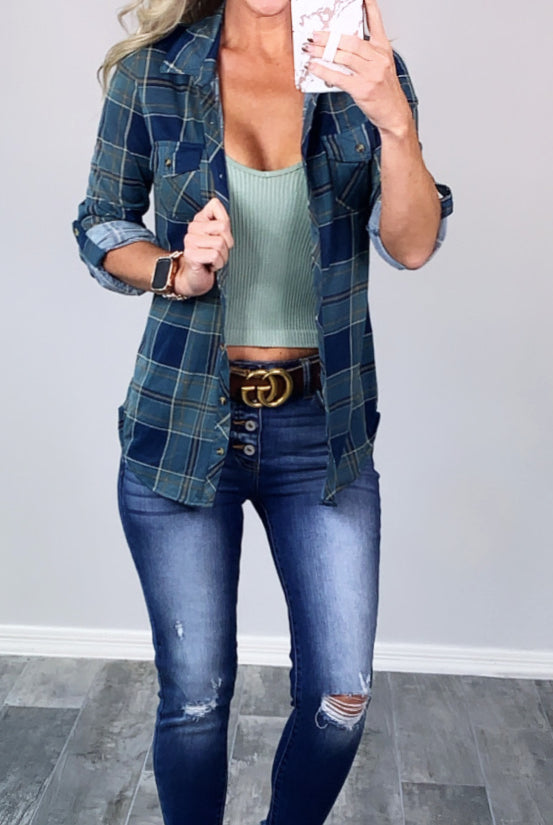 Always Fly Ribbed V Neck Cropped Tank-privityboutique-Privity Boutique, Women’s Fashion Boutique in Mesa, Arizona