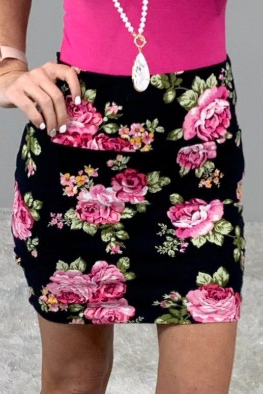 Sassy Stuff Floral Skirt-Dress-privityboutique.com-Privity Boutique, Women’s Fashion Boutique in Mesa, Arizona