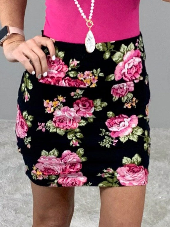 Sassy Stuff Floral Skirt-Dress-privityboutique.com-Privity Boutique, Women’s Fashion Boutique in Mesa, Arizona