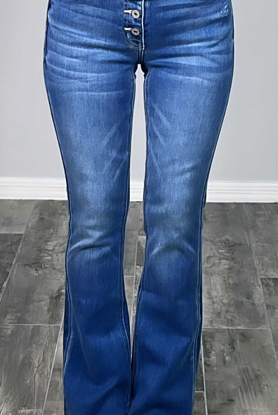 Bailey Button Front Flare Jeans-jeans-privityboutique-Privity Boutique, Women’s Fashion Boutique in Mesa, Arizona