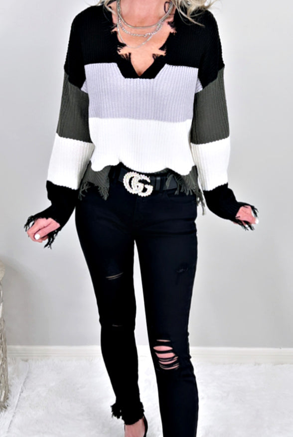 Kristy Raw Hem Jeans - Black-ripped skinny jeans-privityboutique-Privity Boutique, Women’s Fashion Boutique in Mesa, Arizona