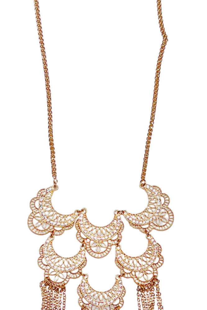 Pullin' Me In Necklace-statement necklace-privityboutique.com-Privity Boutique, Women’s Fashion Boutique in Mesa, Arizona