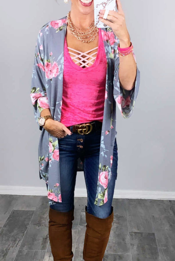 Fairytale Florals Kimono-kimono-privityboutique-Privity Boutique, Women’s Fashion Boutique in Mesa, Arizona