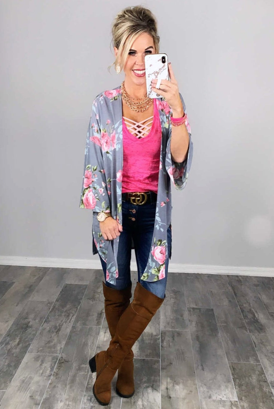 Fairytale Florals Kimono-kimono-privityboutique-Privity Boutique, Women’s Fashion Boutique in Mesa, Arizona