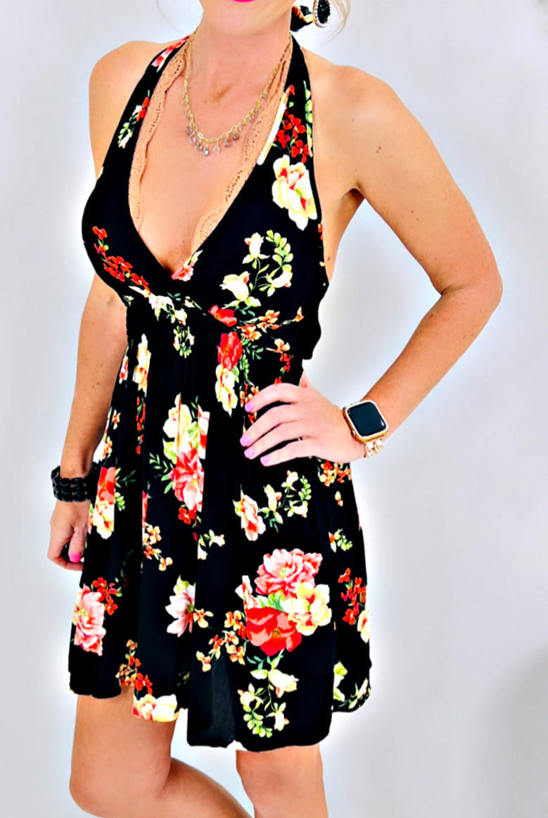 Who You Know Halter Dress-Dress-privityboutique.com-Privity Boutique, Women’s Fashion Boutique in Mesa, Arizona
