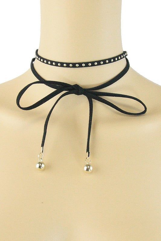 Bow Choker Necklace-privityboutique-Privity Boutique, Women’s Fashion Boutique in Mesa, Arizona