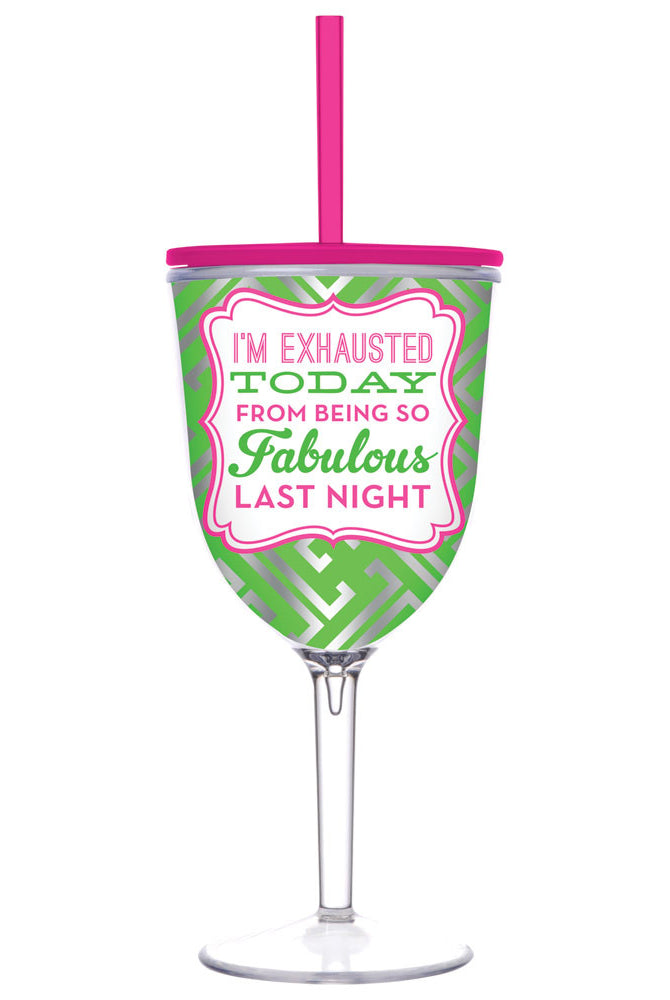 I'm Exhausted Today from Being So Fabulous Last Night-water bottle-privityboutique-Privity Boutique, Women’s Fashion Boutique in Mesa, Arizona