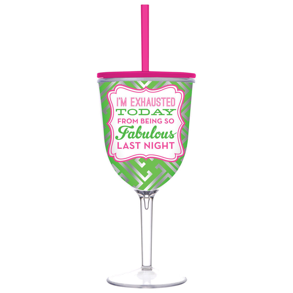 I'm Exhausted Today from Being So Fabulous Last Night-water bottle-privityboutique-Privity Boutique, Women’s Fashion Boutique in Mesa, Arizona