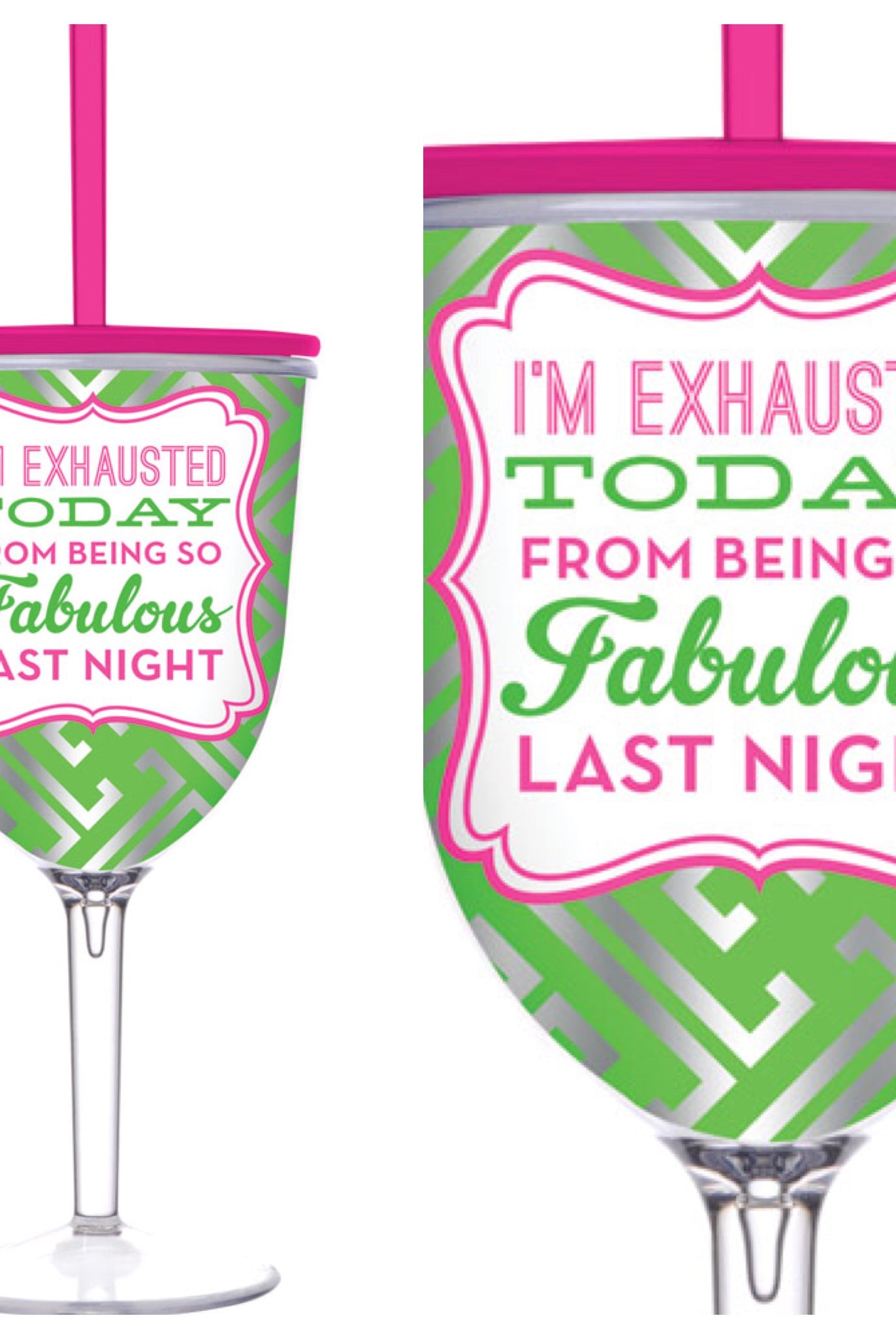 I'm Exhausted Today from Being So Fabulous Last Night-water bottle-privityboutique-Privity Boutique, Women’s Fashion Boutique in Mesa, Arizona