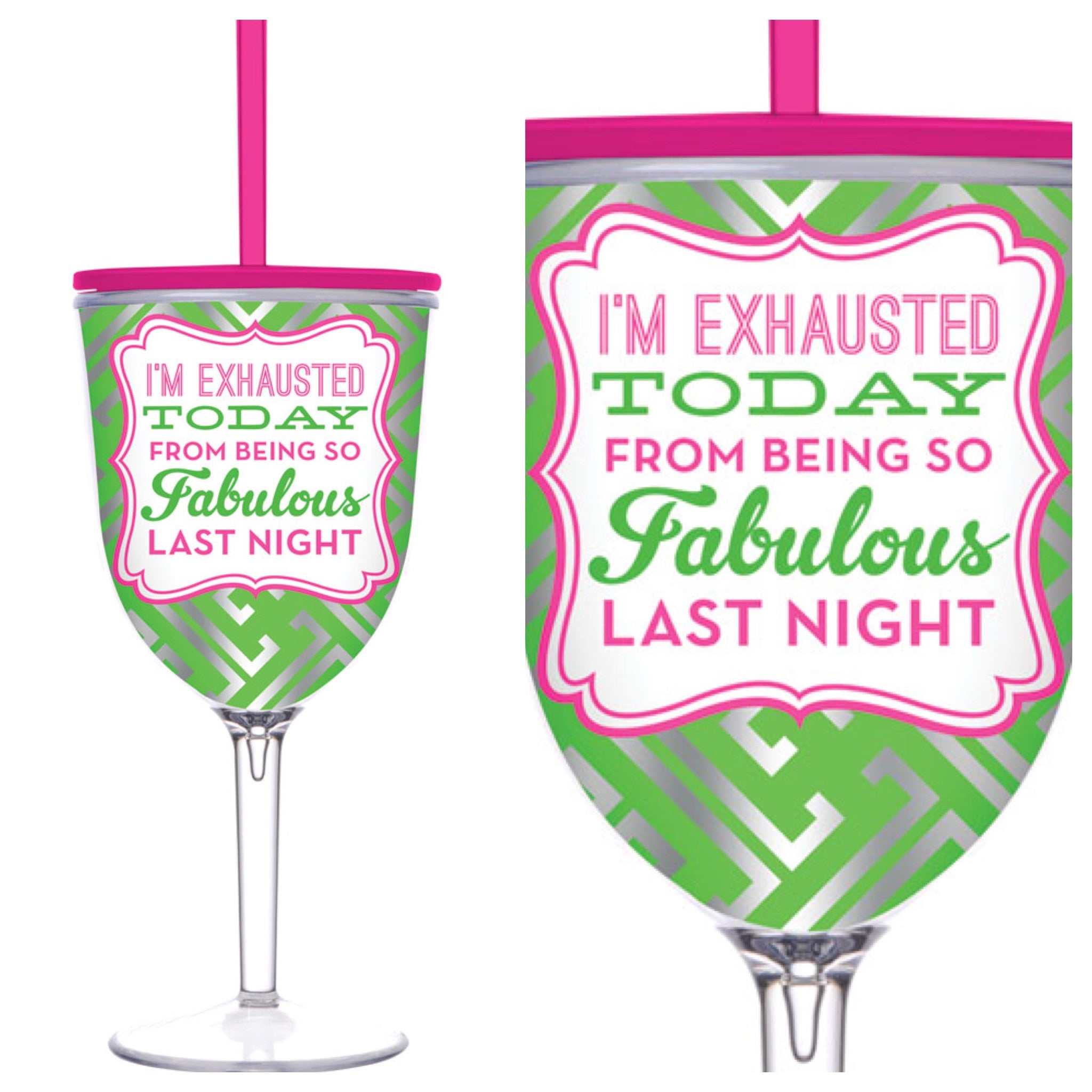 I'm Exhausted Today from Being So Fabulous Last Night-water bottle-privityboutique-Privity Boutique, Women’s Fashion Boutique in Mesa, Arizona
