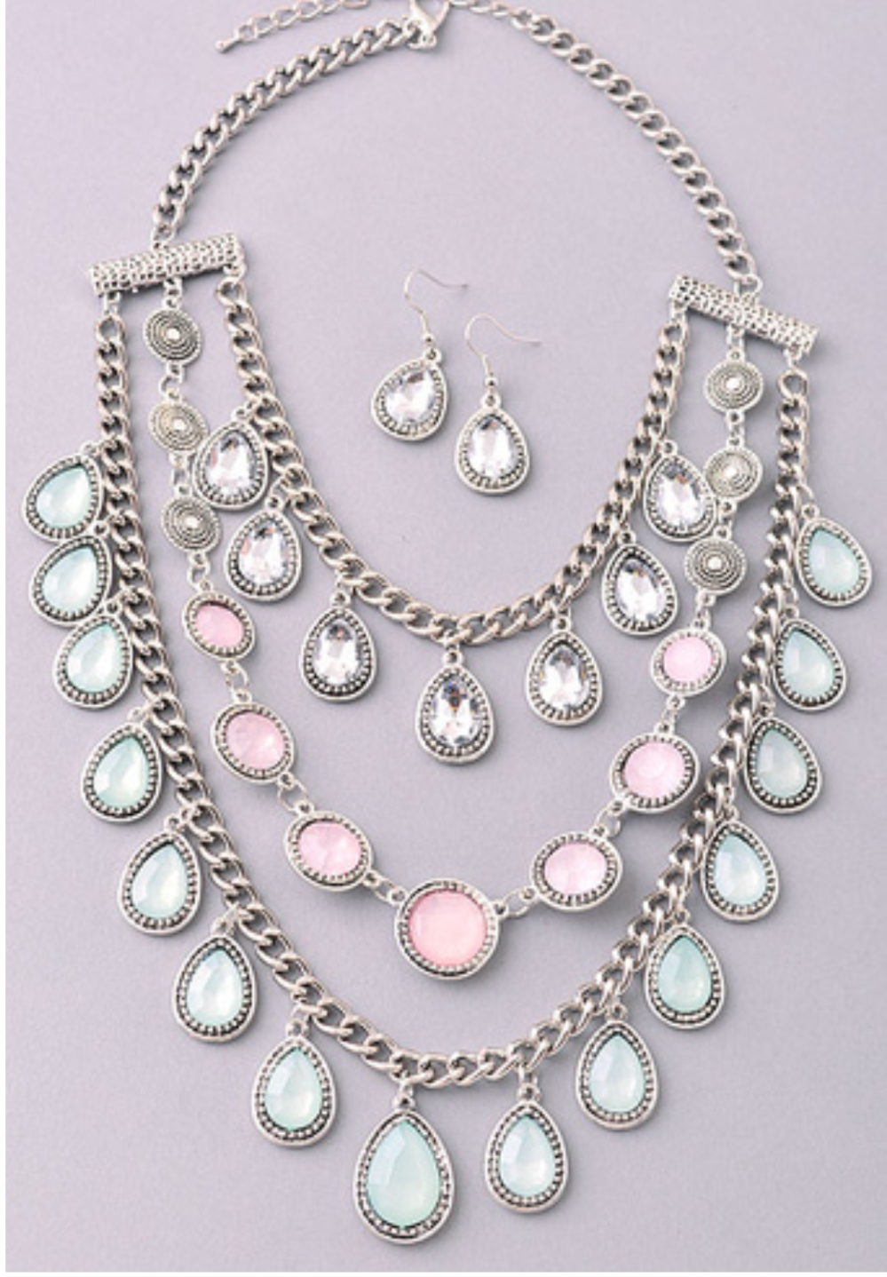 Triple Threat Necklace: Multiple Colors-privityboutique-Privity Boutique, Women’s Fashion Boutique in Mesa, Arizona