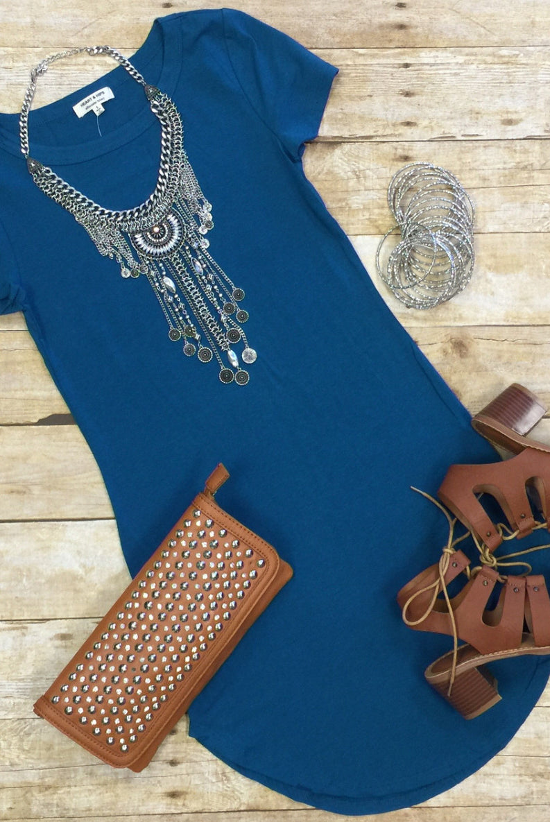 Fun in the Sun Tunic Dress: Teal-Top-privityboutique-Privity Boutique, Women’s Fashion Boutique in Mesa, Arizona