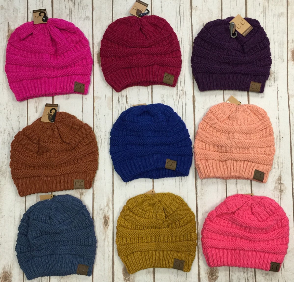 Slouchy Melange Knit Beanie: Multiple Colors-privityboutique-Privity Boutique, Women’s Fashion Boutique in Mesa, Arizona