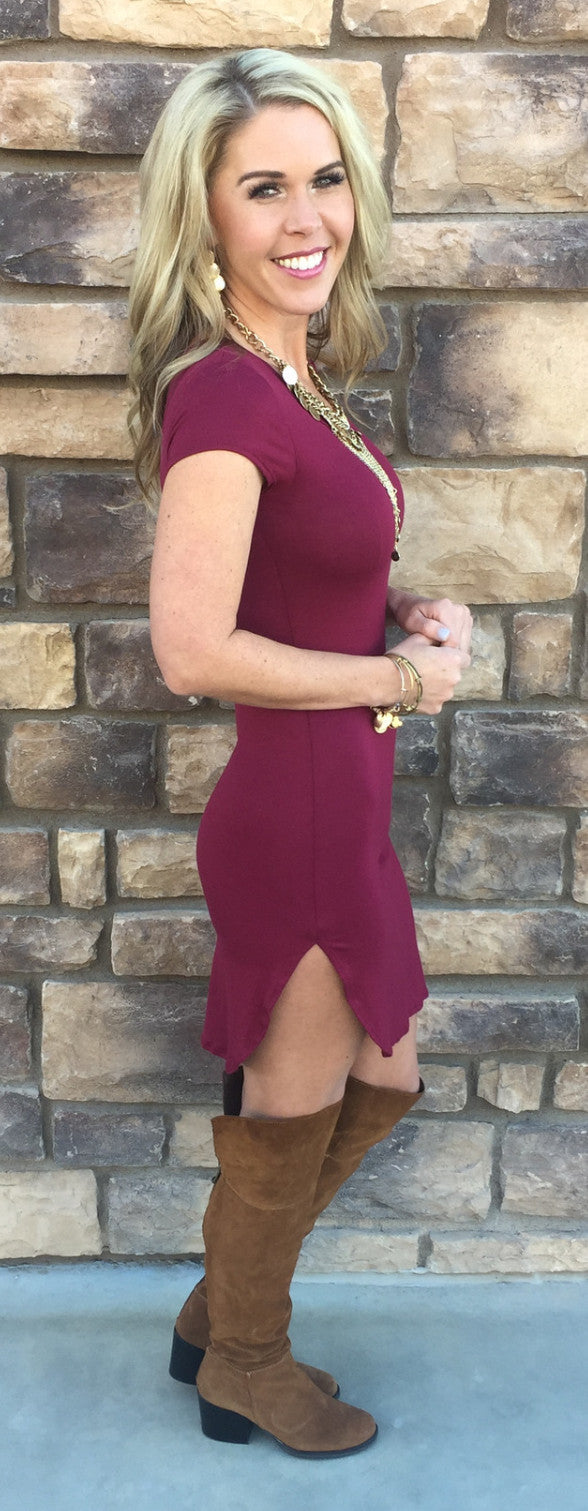 Fun in the Sun Tunic Dress: Burgundy-Top-privityboutique-Privity Boutique, Women’s Fashion Boutique in Mesa, Arizona