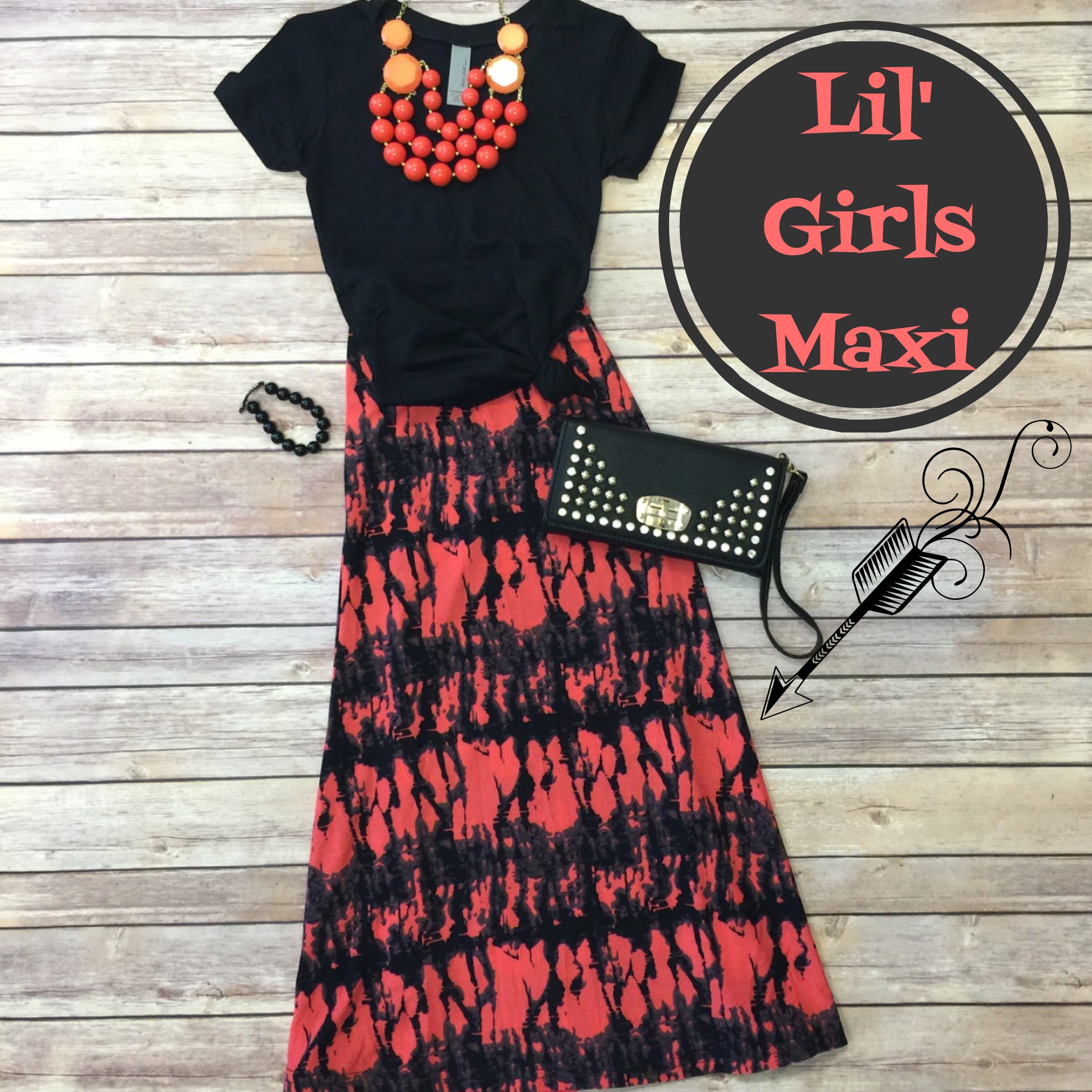 GIRLS Tie Dye Maxi-privityboutique-Privity Boutique, Women’s Fashion Boutique in Mesa, Arizona