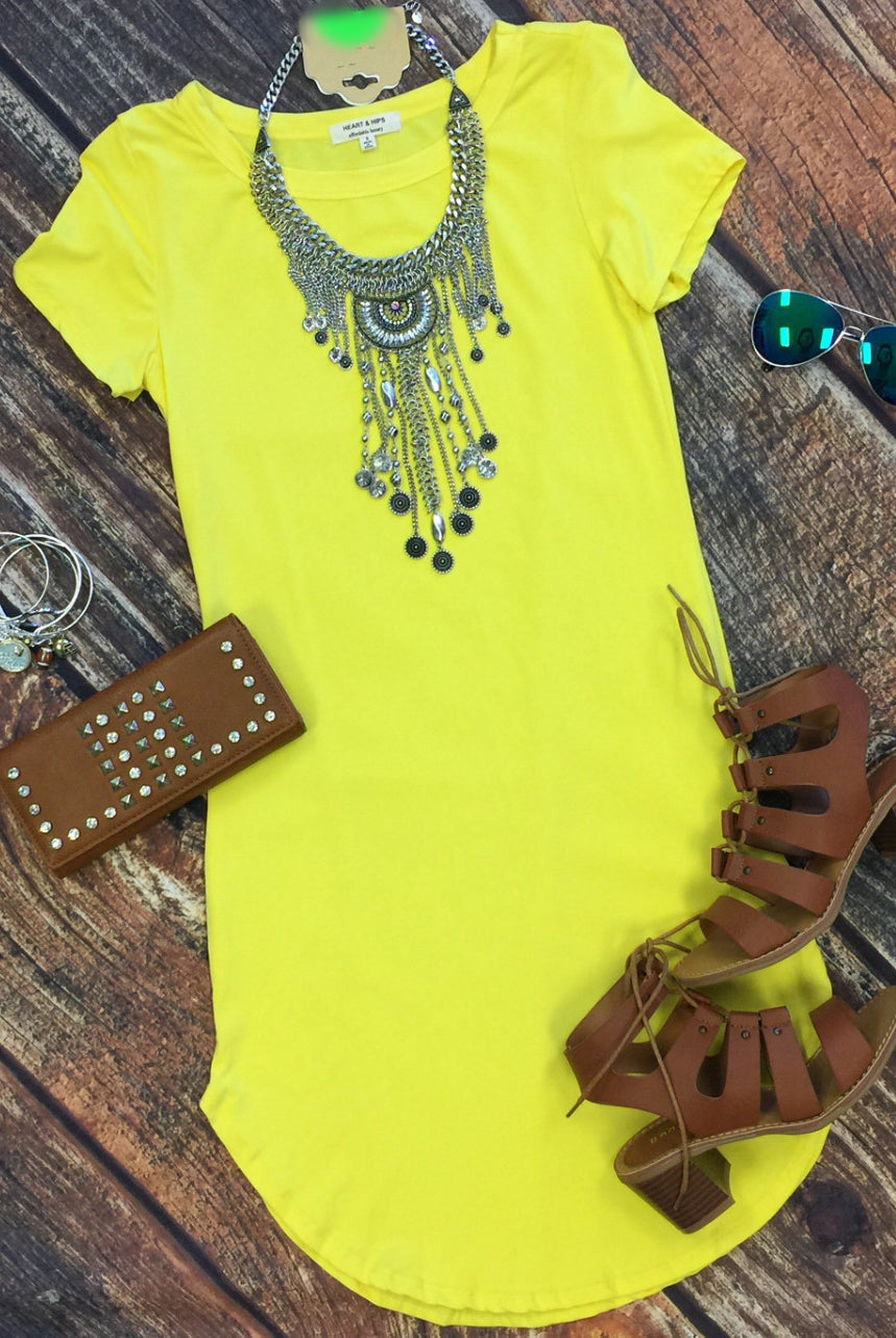 Fun in the Sun Tunic Dress: Yellow-Top-privityboutique-Privity Boutique, Women’s Fashion Boutique in Mesa, Arizona
