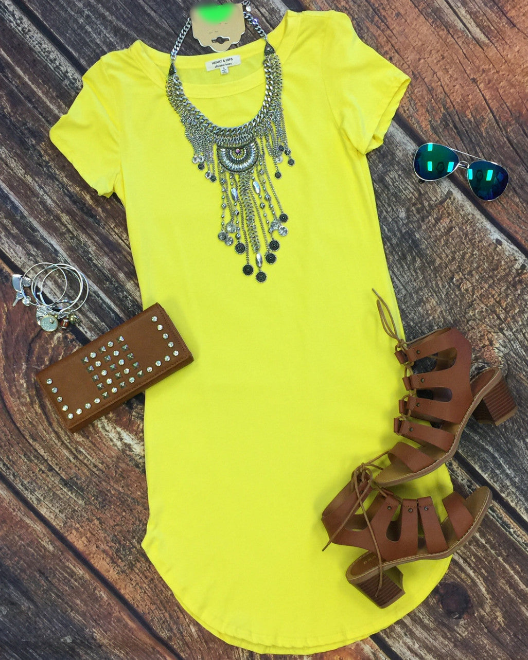 Fun in the Sun Tunic Dress: Yellow-Top-privityboutique-Privity Boutique, Women’s Fashion Boutique in Mesa, Arizona